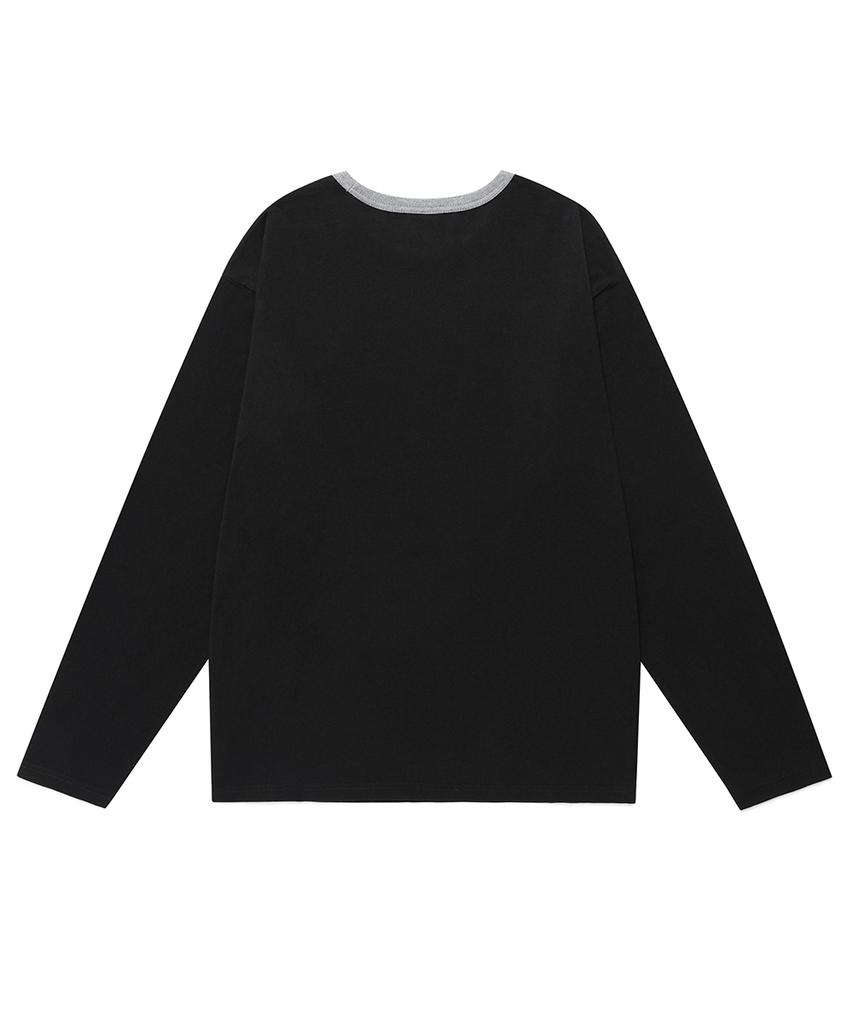CAVISH Twin Star Ringer Ls Tee Black(Cv2Ffut577A)