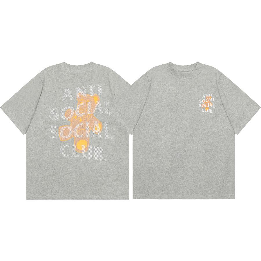 Difference Market Currency ASSC CLUB Hiroshi Fujiwara Lightning Series Printed Men's and Women's Loose Casual Short Sleeve T-Shirt