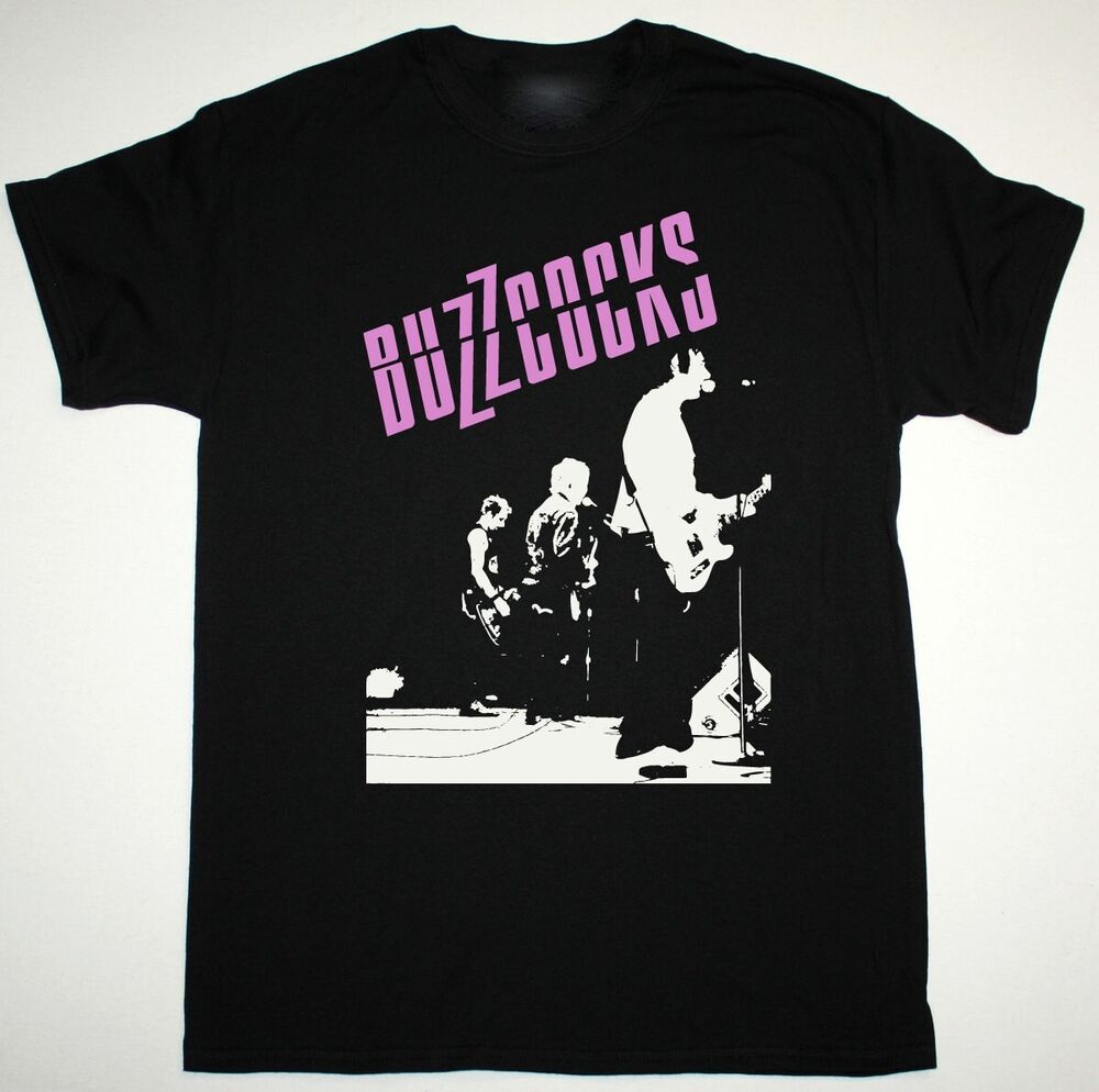 Vtg Buzzcocks Live In Concert Cotton Black S-4XL Unisex Shirt BL466