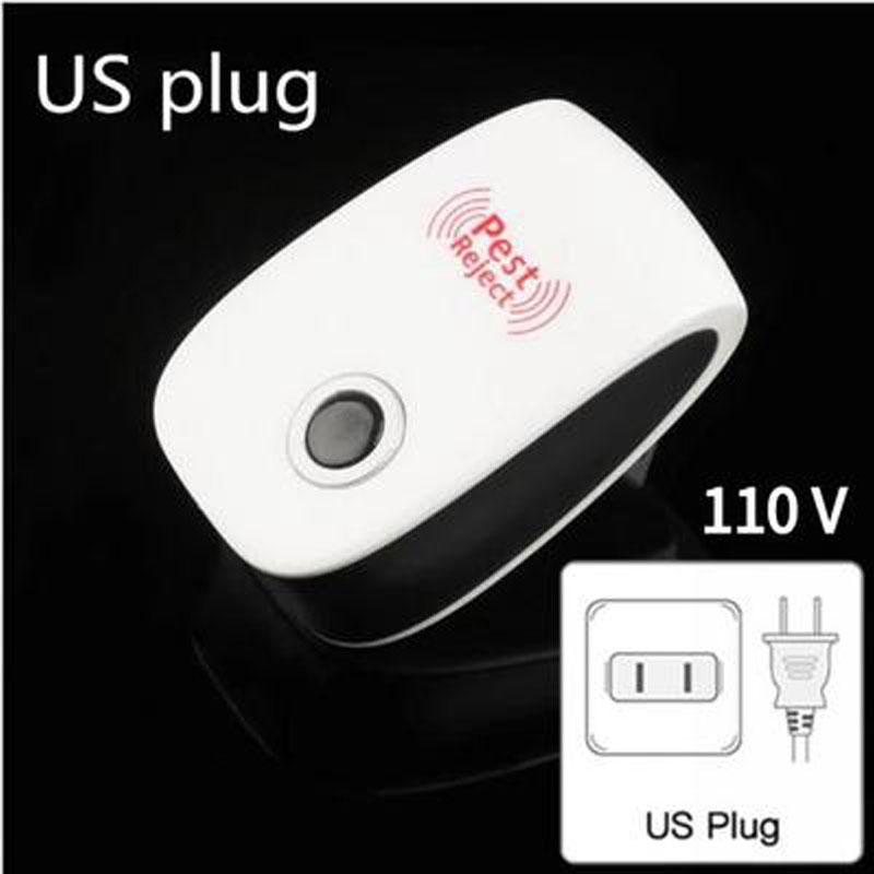 Ultrasonic Pest Repeller Reject Control Electronic Repellent Mouse Rodent Cockroach Insect Killer