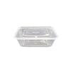 750ml Disposable Rectangular Food Containers with Lids
