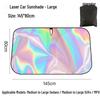 Car Windshield Sunshade Curtain - Front Window Sun Blocker & Heat Insulation Cover