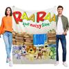 Raa Raa the Noisy Lion Blanket Soft Flannel Bed Sofa Couch Throw Birthday Gift