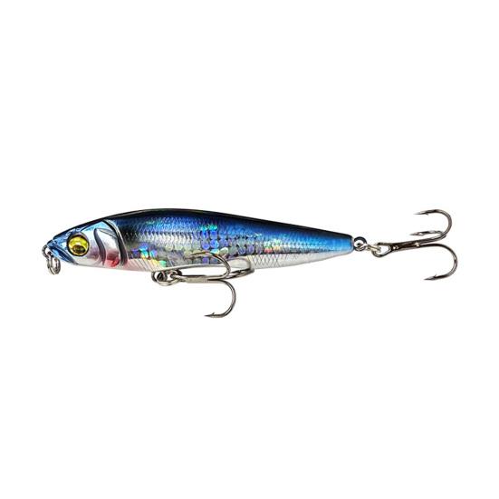 Fishing Lure Artificial Hard Swimbait with Treble Hook Realistic Looking Bright Color Natural Swimming Posture Fake Bait Lure