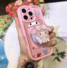 Sanrio TK Stand Airbag KT Pink Phone Case for Apple 16