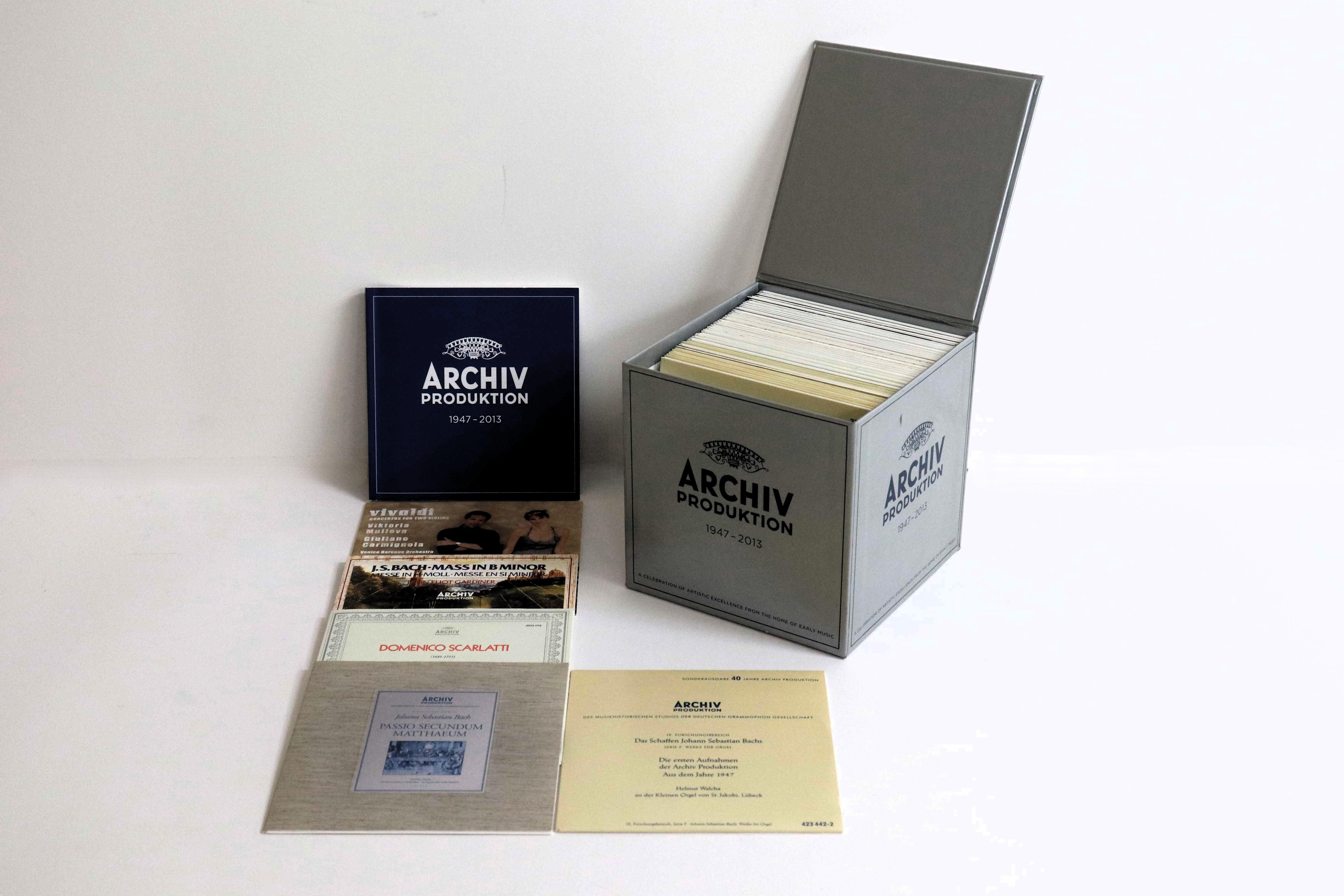 

CD VARIOUS - Archiv Produktion 1947-2013 002894791045 ARCHIV PRODUKTI 2013 Europe Obi Classical Used