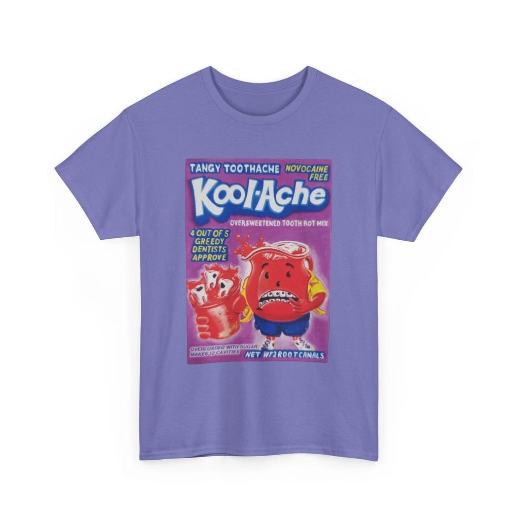 Wacky Packages Kool-Ache Drankmix Bedrukt T-shirt Grappige Productparodie