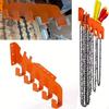 Chain Hanger Storage Rack Sturdy Easily Install Heavy Duty Wall Mount Holder for Warehouses