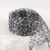 Organza Shoelaces, 1 Pairs and 2 Pairs Fashionable Satin Ribbon Shoelaces, Leopard Print Pattern Ribbon Yarn Lace Shoelaces