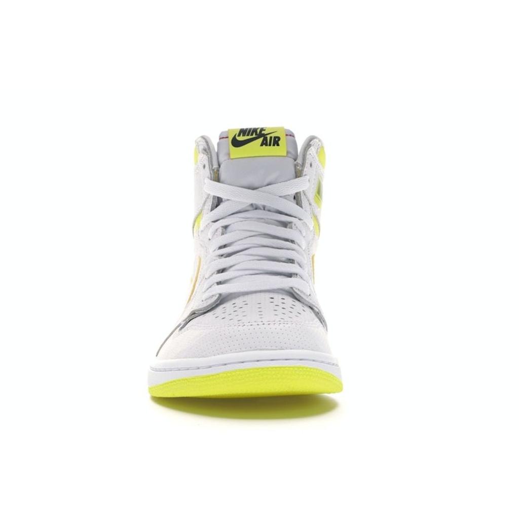 Air Jordan 1 Retro High OG First Class Flight Men Sneakers White Black-University-Red-Dynamic-Yellow 555088-170