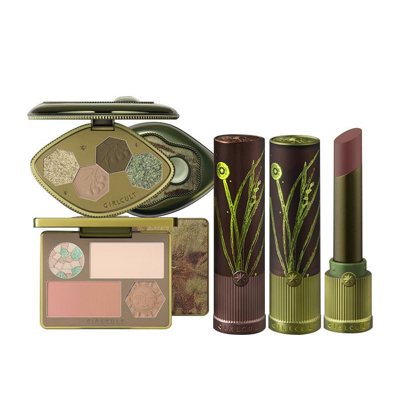 Rouge à lèvres mat nude Girlcult/Gouqi Love Words - Collection Bois de santal fenouil (Printemps été)