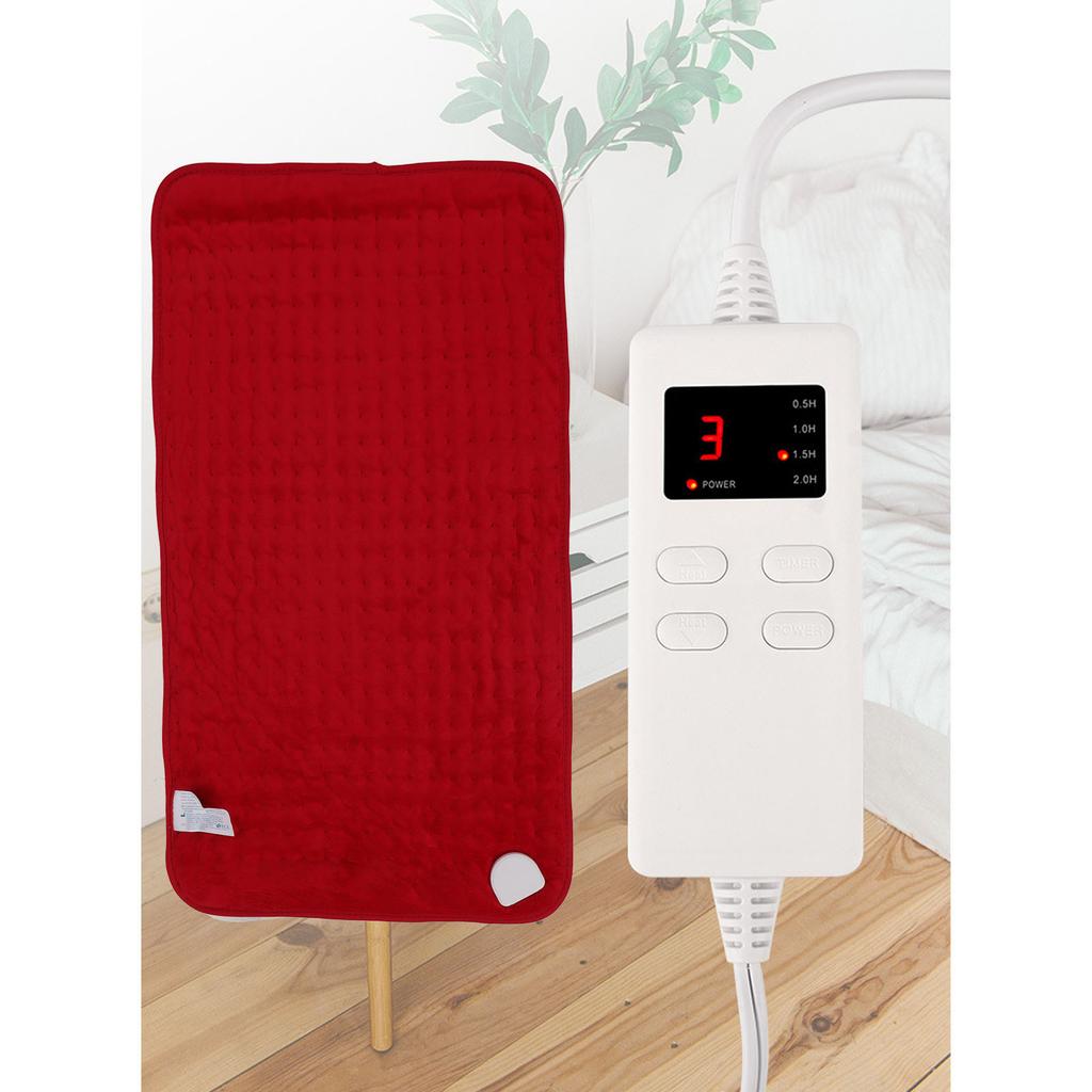 Electric Heating Pad Multifunctional Single Size Home Heating Blanket with 6   Temperature Timer Auto Shut Off  4076