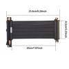 PCI Express 3.0/4.0 X16 To X16 Gen 4 GPU Double Reverse Graphics Card  Extension Cable Riser Card For ITX Gold-plated Connector
