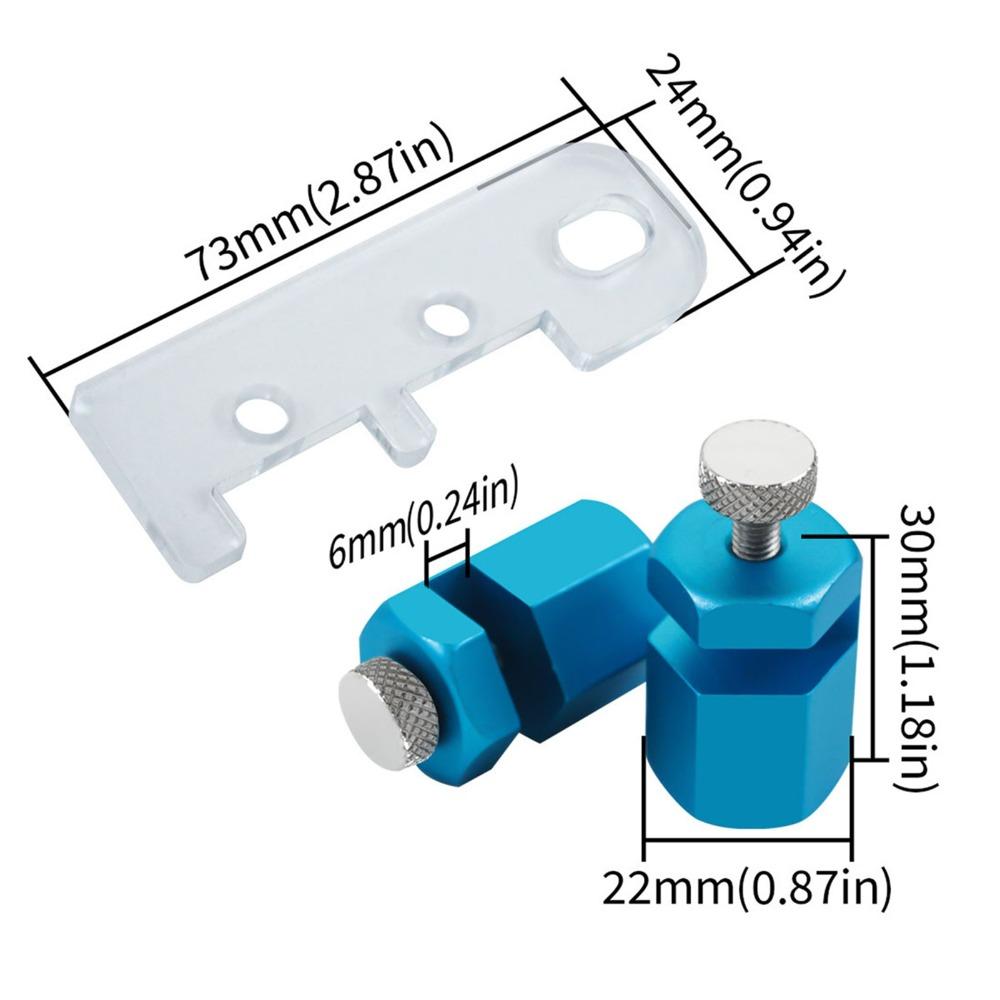 Anodised Surfaces Framing Square Stair Gauge Aluminum Stair Guide Construction Layout