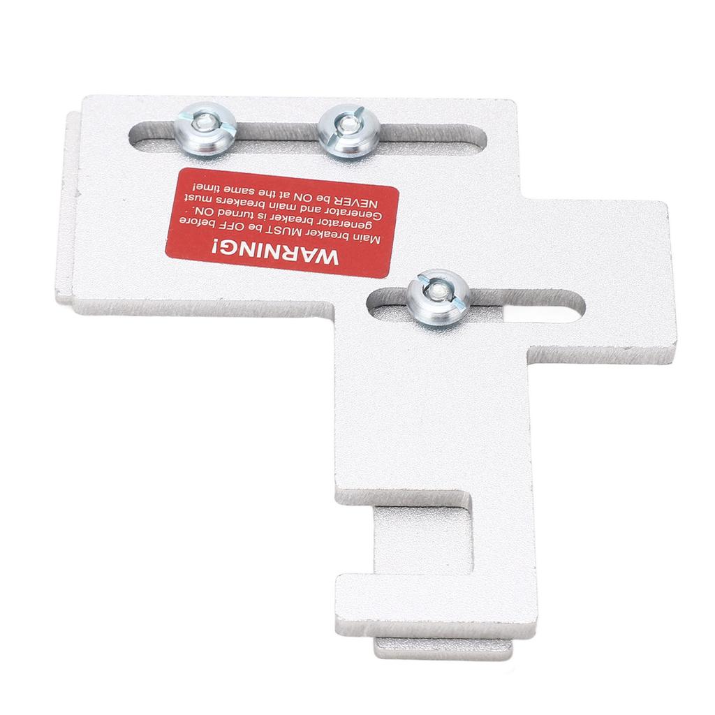 SIE?P2 Generator Interlock Kit 78 to 1 14 Inch Spacing Aluminum Alloy Interlocking Plate for 150A