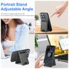 For Magsafe Magnetic Wallet Card Slot Holder Solid Color Leather Phone Case For Xiaomi 15 Pro 13 11 12 14 11T 12T 13T 14T Pro