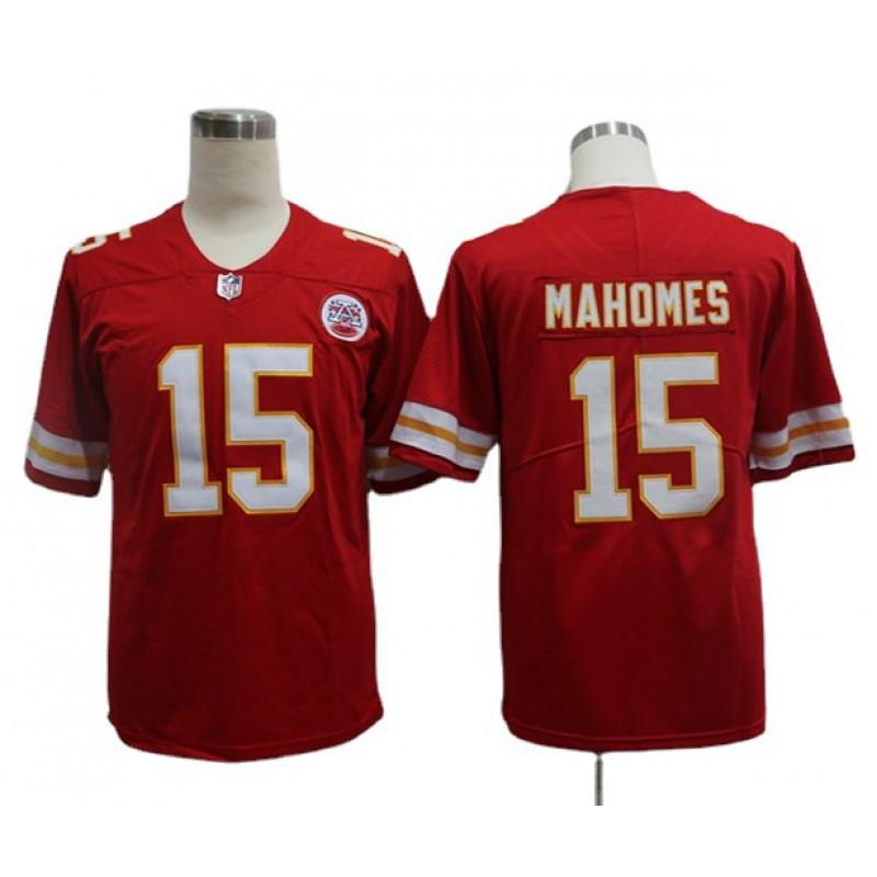 Rugby Fan T-Shirt Vintage Kansas City Chiefs Embroidered Jersey Style Short Sleeve Cotton Tee Men Women