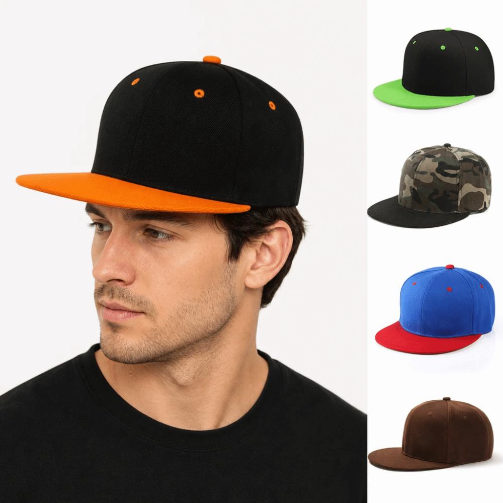 Visors Flat Bill Baseball Cap Hip-hop Streetwear Hat Fashion Outdoor Casual Cap Unisex
