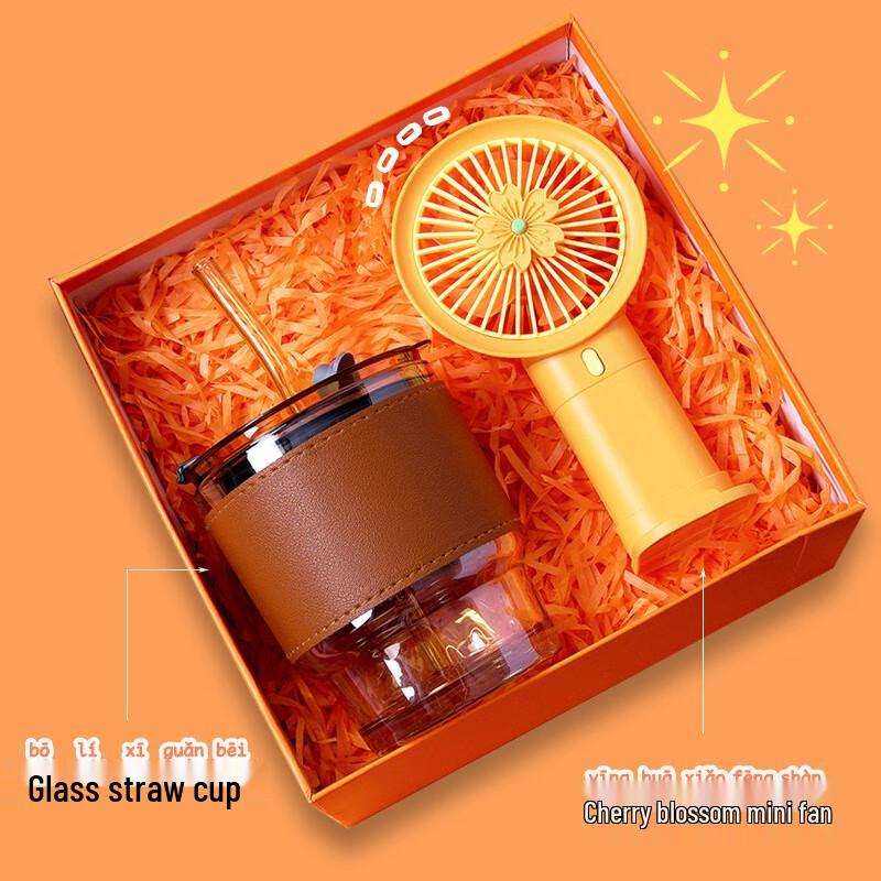 

Executive Insulated Tumbler Gift Set Small Fan & Orange Gift Box Bundle