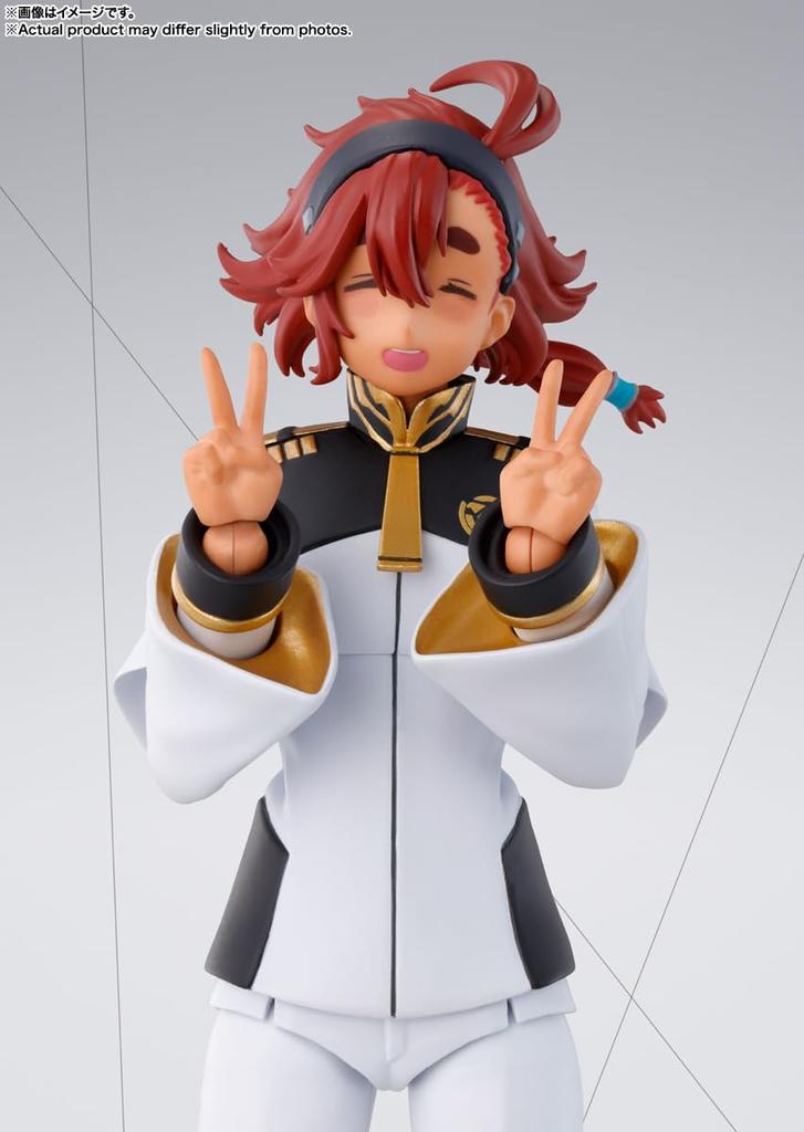 TAMASHII NATIONS Mobile Suit Gundam Witch of Mercury Thretta Mercury 140mm painted movable figure S.H.Figuarts approx. PVC&ABS