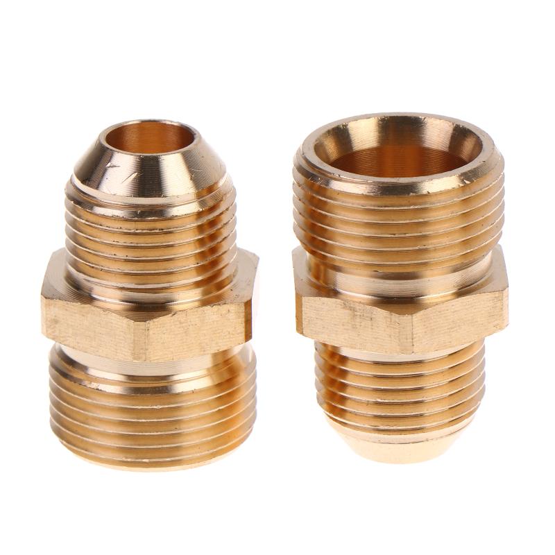 2Pcs Pressure Washer Adapter M22 X 1.5 Male Thread To G1/4 Inch Male Connector Brass Coupling Reducer Hose Connector Adapter For