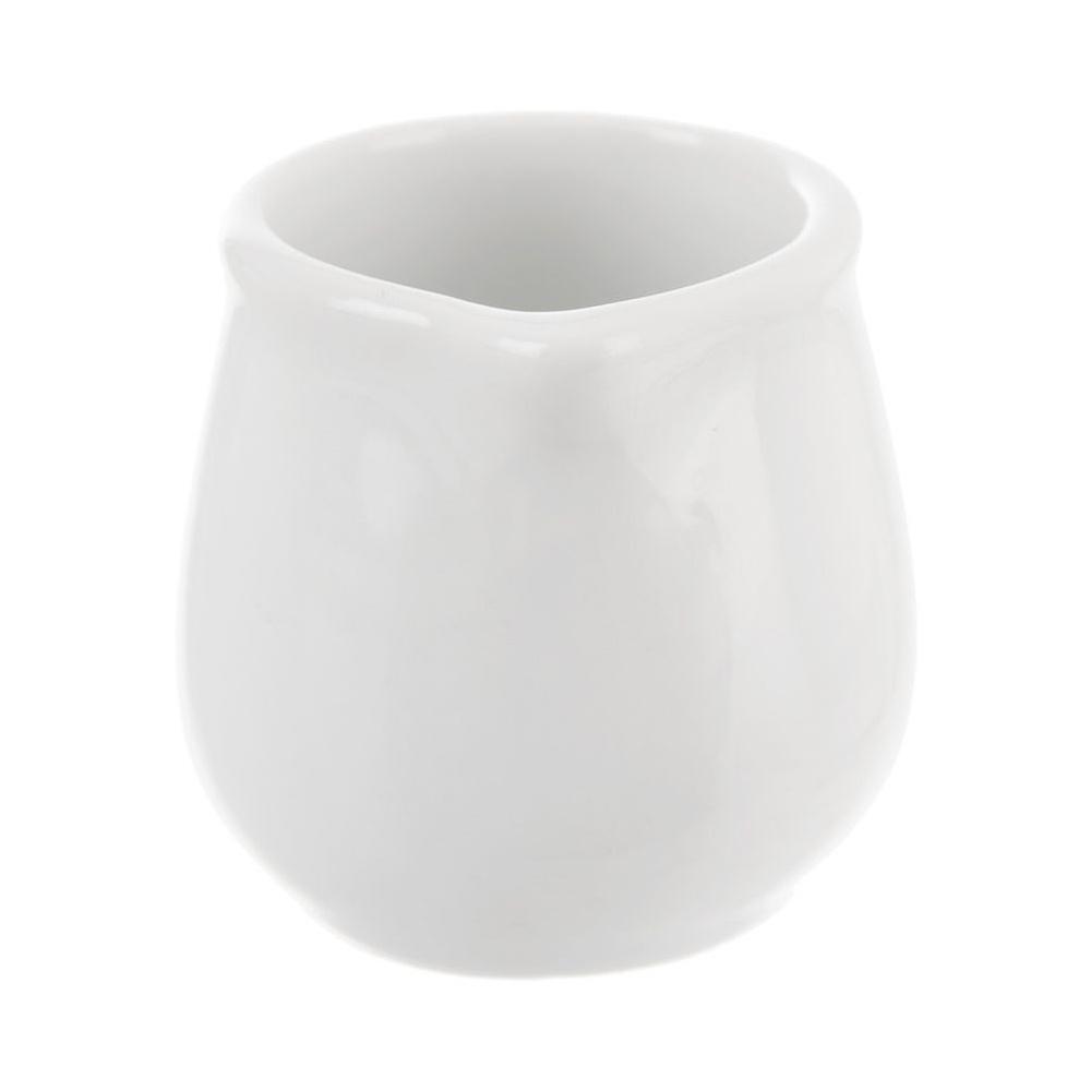 MONA white porcelain milk jug 4x4 cm, 20 ml 6 pcs.