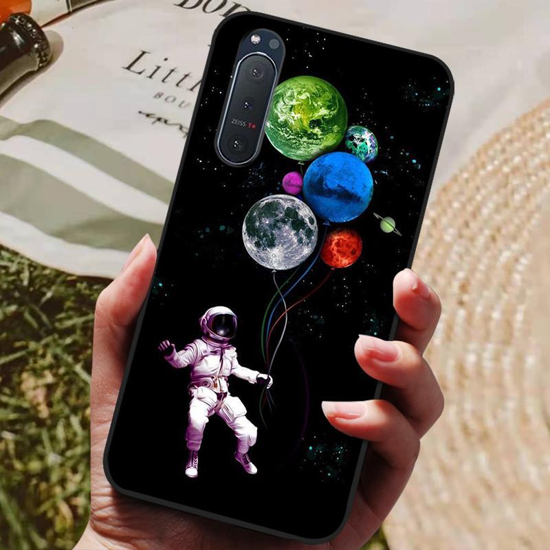 Für Sony Xperia 5 II Hülle Silikon Rückseite Handyhülle für Sony Xperia 5 II Hüllen Xperia1 III L4 Weiche Bumper Coque Cool Fundas