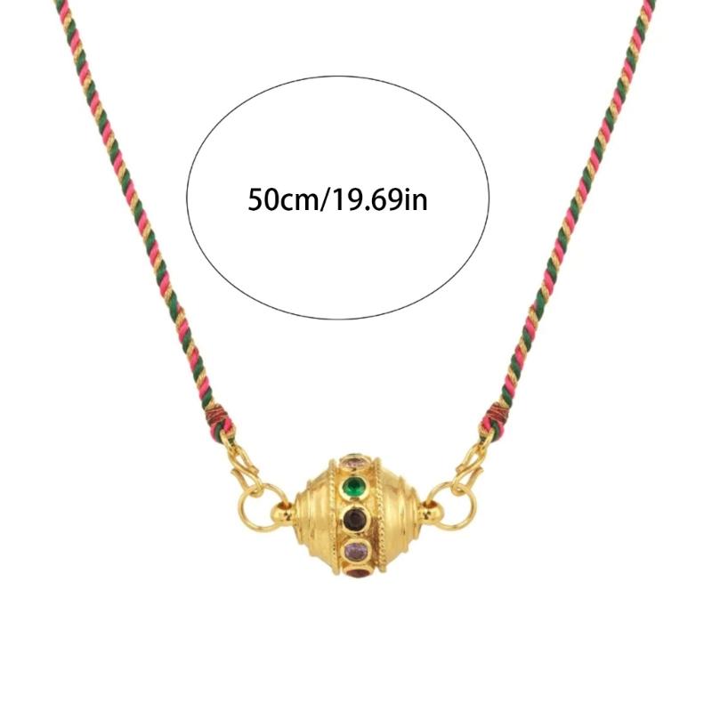 Colorful Tarot Card Necklace Fashionable Tarot Card Necklace Stylish Neck Adornment For Parties And Festivals