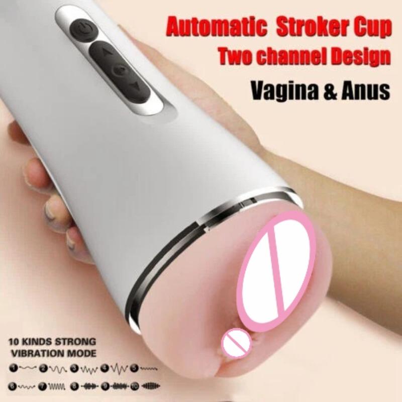 Automatic Male Masturbation Cups Adult toys for Men Pussy 3d Women Silicone Vaginna Male Masturbator Man Pocket Pusssy Vagina