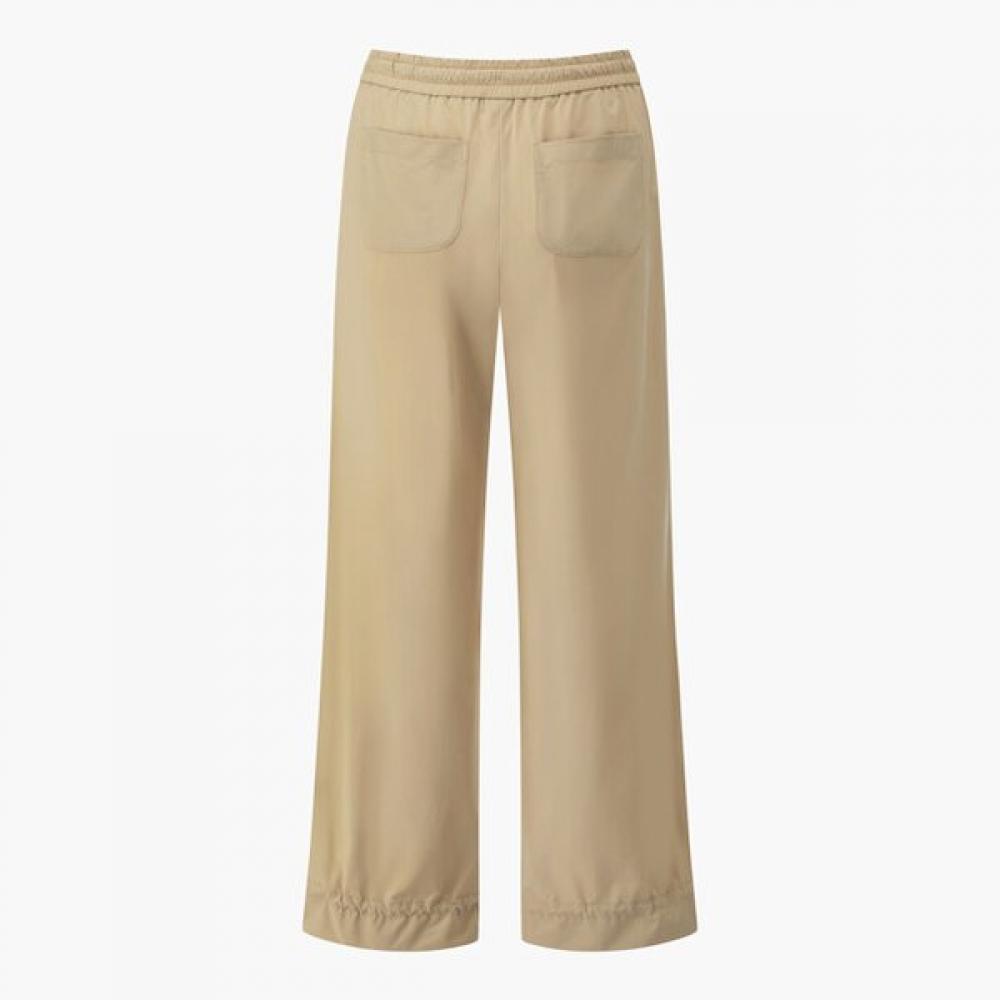 MunSingwear Women S Woven Hem Variated pantS Beige Mr222lpt45