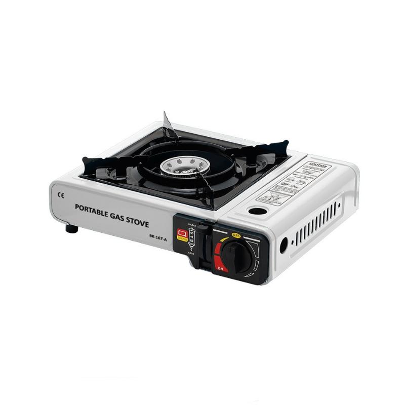 Portable Outdoor Cassette Stove Butane Gas Stove For Hot Pot Bbq Camping Cooking Lightweight Compact Design Portable Gas Stove