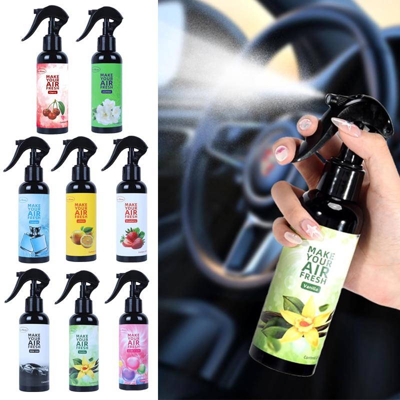 150ML Vehicle Mounted Air Freshener Hand Spray Perfume Long-lasting Air Freshener Household Air Purification Deodorant Spray