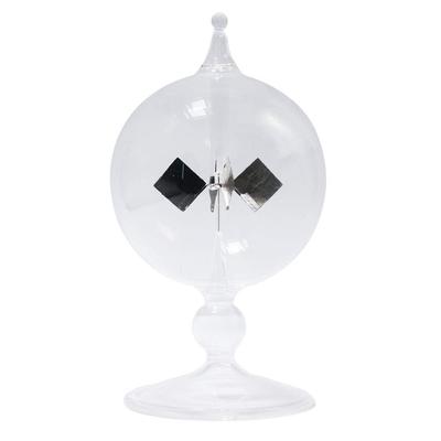 Scigeek Radiometer Solar Windmill Glass Decorative Office Desk Ornament [Scandinavian Style Gift]