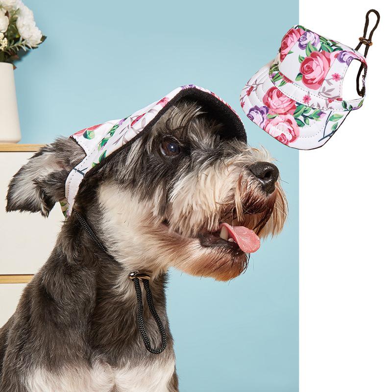 Casual Mesh Baseball Cap for Small Dogs: Golden Retriever, Bichon, Corgi, Teddy, Yorkie, Pomeranian
