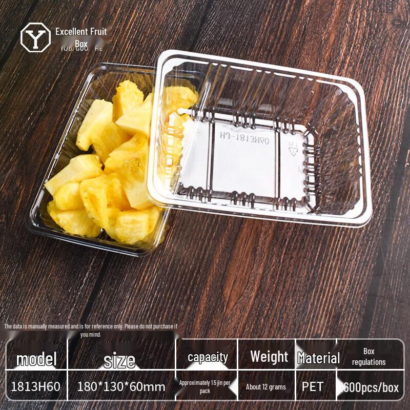 Disposable Transparent Fruit Packaging Box