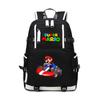 Super Mario Batoh Dospívající Student Školní taška Tištěný Herní batoh pro Chlapce a Dívky