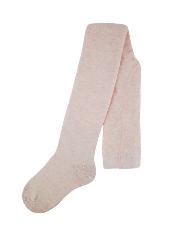 NOVITI RB002-G-01 Cotton tights pink melange silver lurex 80/86