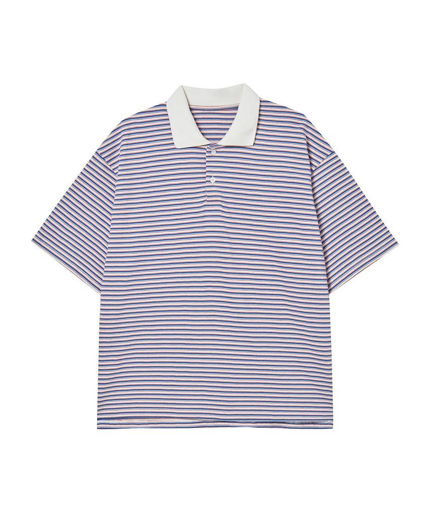Sindeo Stripe Polo T-Shirt - Multi