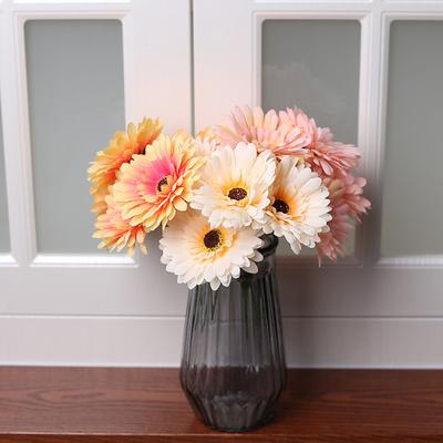 Imitation Flower Fran Flower Gerbera Small Daisy Flower Art Manual Flower Arrangement Wedding Decoration Bouquet Flowers