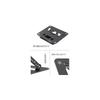 Aoviho Foldable Aluminum Laptop Stand, Black