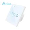 Micro-Link Smart WiFi Touch Switch with Voice Control for Timer Functions, Compatible with Google Assistant and Alexa