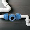PE Plastic Water Pipe Fitting Accessories 50mm Tee Connector for Pipe Connection