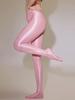 Sexy Tight Pantyhose Womens Oil Glossy Elastic Yoga Shaping Erotic Full Leggings Sheer Hosiery Ballet Dance Gym Trousers