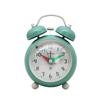 Extra Large Ringtone Retro Round Convex Ring Alarm Clock Children's Student Home Bedside Silent Sweep Second Night Light Clock