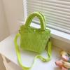Women's bag corduroy new handbag fashionable sweet shoulder messenger bag