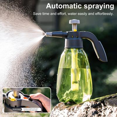 1.5L Water Sprayer Bottle Air Pressure Watering Can with Adjustable Nozzle Handheld Pressure Pump Sprayer for Indoor Plants Garden Watering