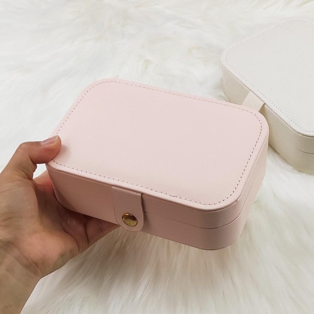 Small Size Jewelry Box Multi Compartment Travel Jewelry Organizer Jewelry Storage Holder Home Use