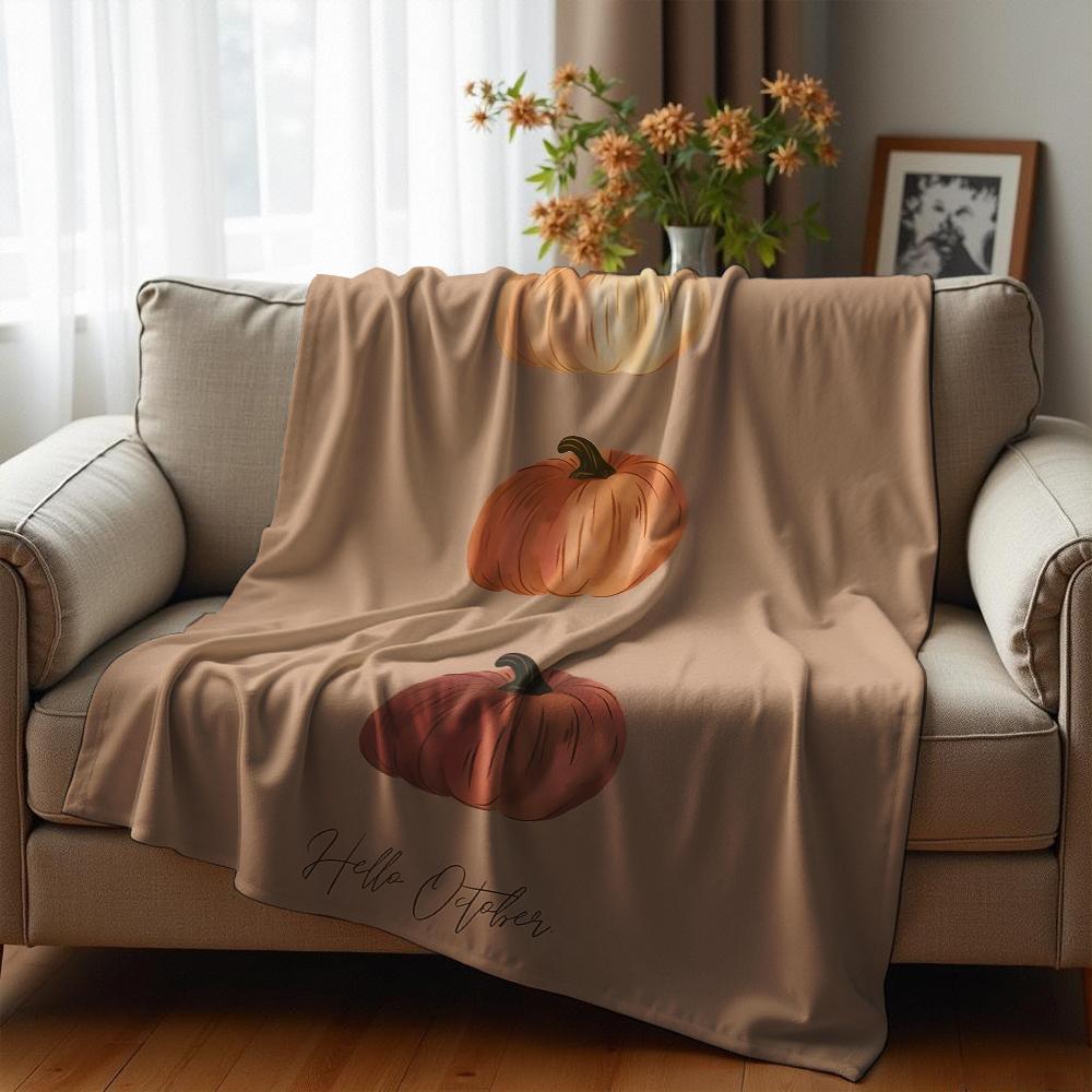 Minimal Cream Strawberry Anime Cartoon Flannel Blanket Soft Warm Throw for Bedroom Sofa Car Kids Holiday Gift