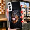 Rottweiler Dog Cover Phone Case For Samsung Galaxy S26 S25 Edge S24 Ultra S23 S22 Plus S21 S20 FE Soft Fundas Shell Galaxy S25 S
