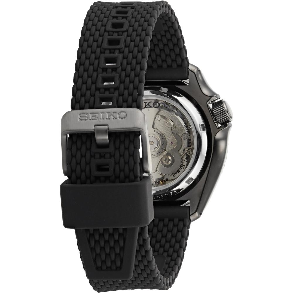 Seiko Orologio automatico da uomo con quadrante nero 5 Sports SRPD65K2